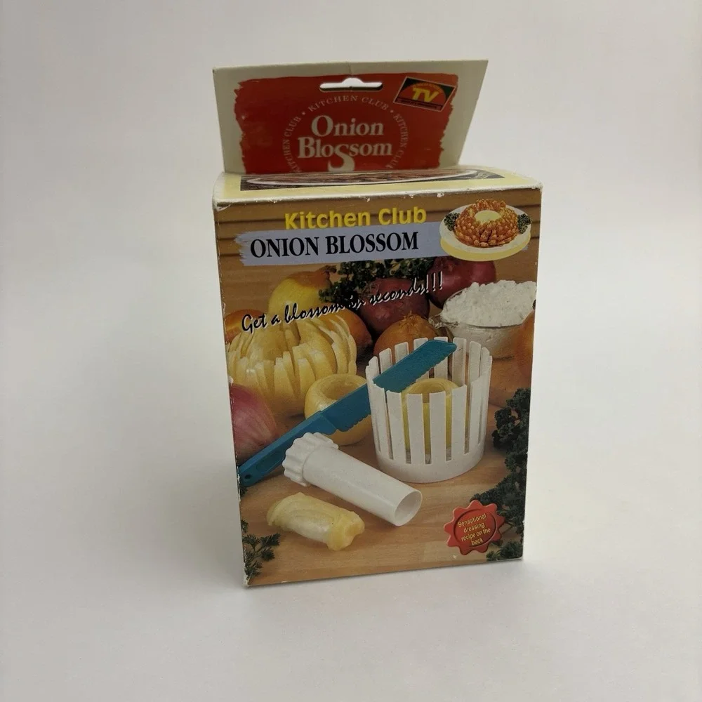 Vintage Onion Blossom As Seen On TV Onion Tool New In The Box‎